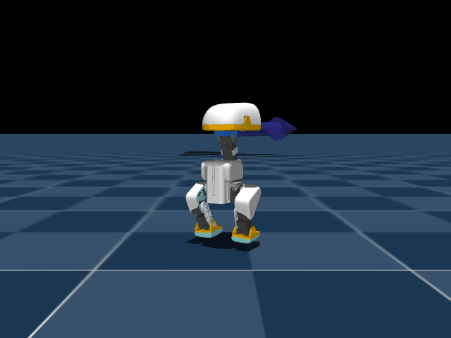MicroDuck 接近并拾取目标