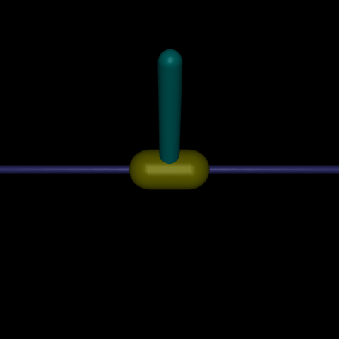 DDPG InvertedPendulum-v5 成功效果