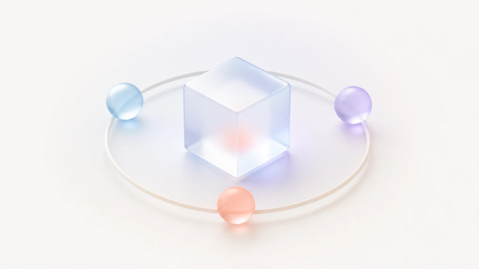 AI 智能体团队协作概念插画